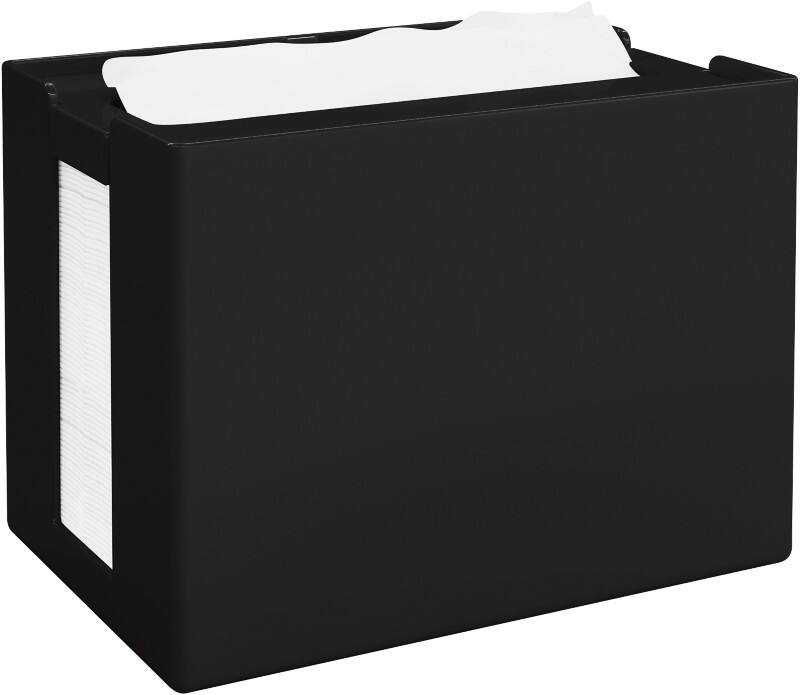 Papernet Ready Table Interfolded Napkin Dispenser 417811 Black