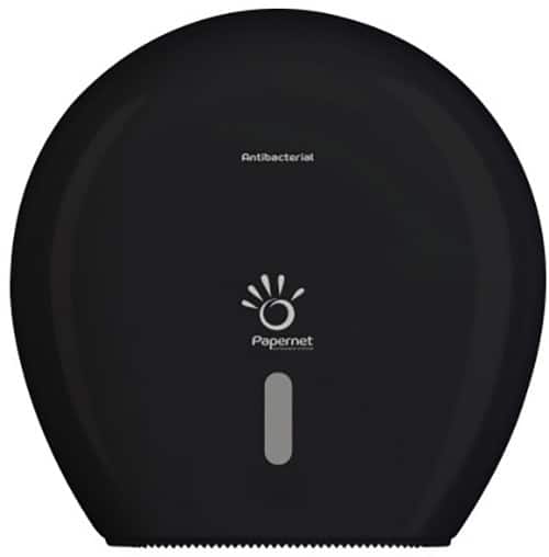 Papernet Defend Tech Maxi Jumbo Toilet Paper Dispenser 417205 Black