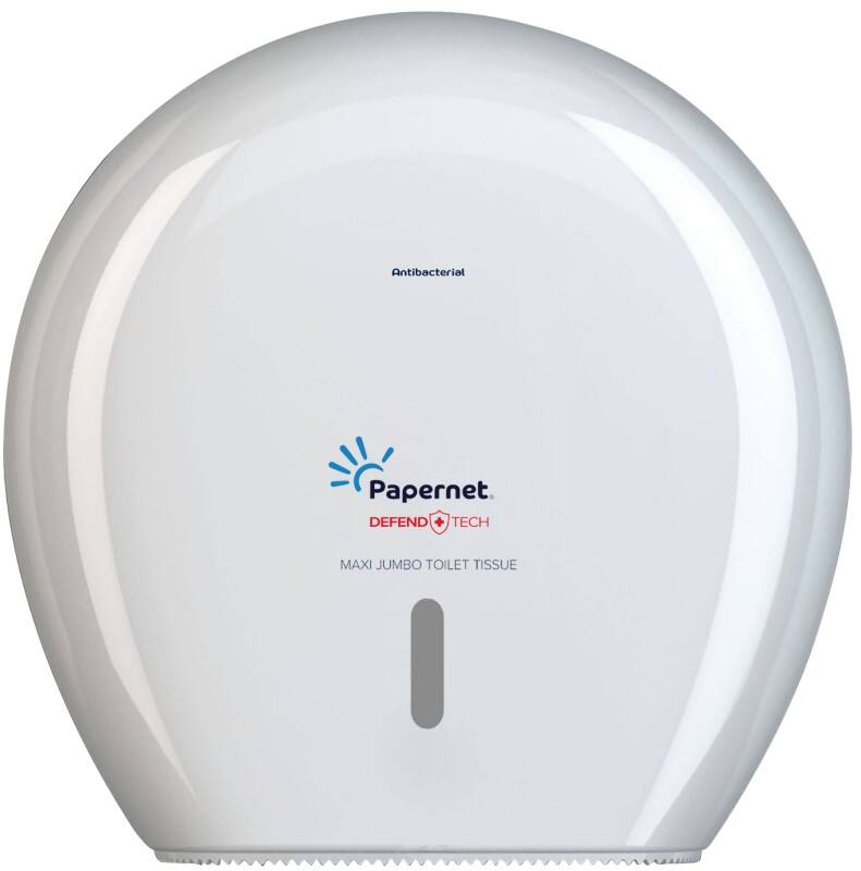 Papernet Defend Tech Maxi Jumbo Toilet Paper Dispenser 416146 White