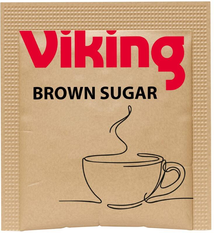 Viking Sugar Brown Sachets 2 g Pack of 1000
