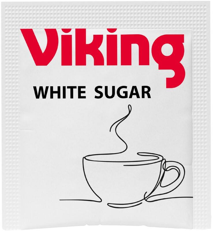 Viking Sugar White Sachets 2 g Pack of 1000