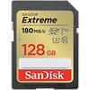 SanDisk Extreme SDXC Card 128 GB Black, Gold