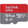 SanDisk Ultra MicroSDXC Card 64 GB Grey, Red