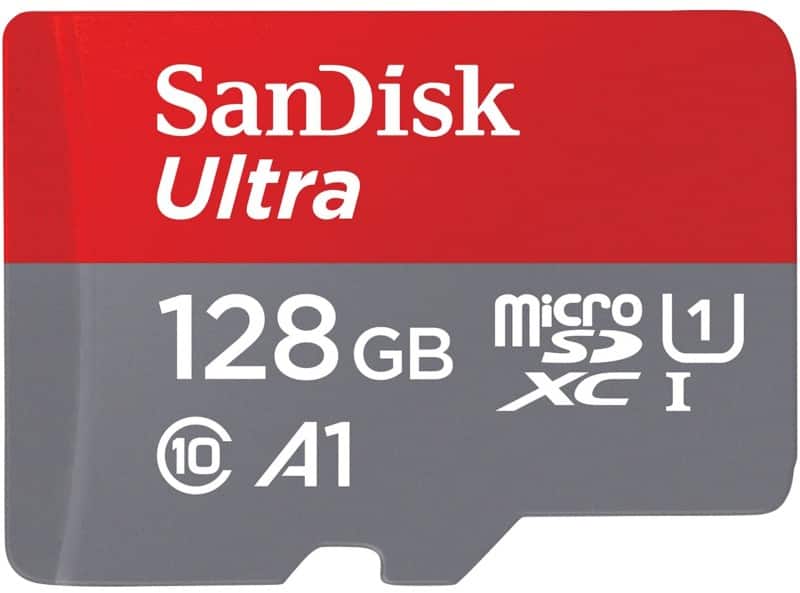 SanDisk Ultra MicroSDXC Card 128 GB Class 10