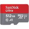 SanDisk Ultra MicroSDXC Card 512 GB Grey, Red