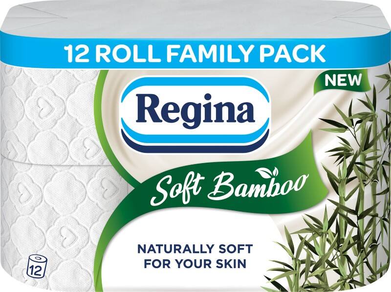 Regina Soft Bamboo Toilet Paper 3 Ply 421391 Pack of 12