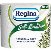 Regina Soft Bamboo Toilet Paper 3 Ply 421388 Pack of 4