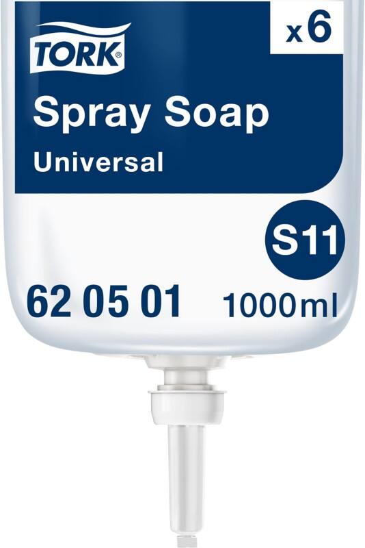 Tork Hand Soap Liquid Freshly Scented Transparent S11 1L Pack of 6