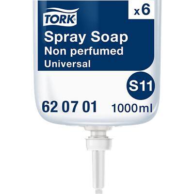 Tork Hand Soap Liquid Non Scented Transparent 1L Pack of 6