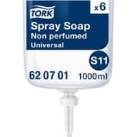 Tork Hand Soap Liquid Non Scented Transparent 1L Pack of 6
