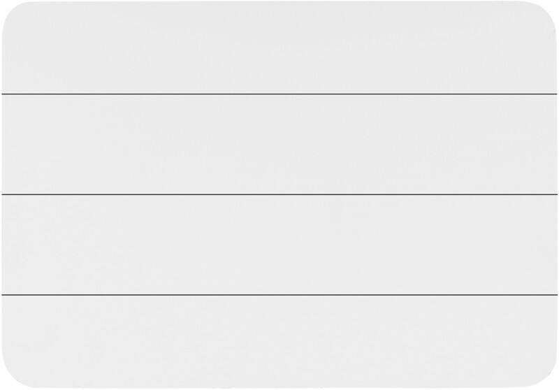 Bi-Office Schoolmate Whiteboard Melamine Double Sided 30 (W) x 21 (H) cm Pack of 30