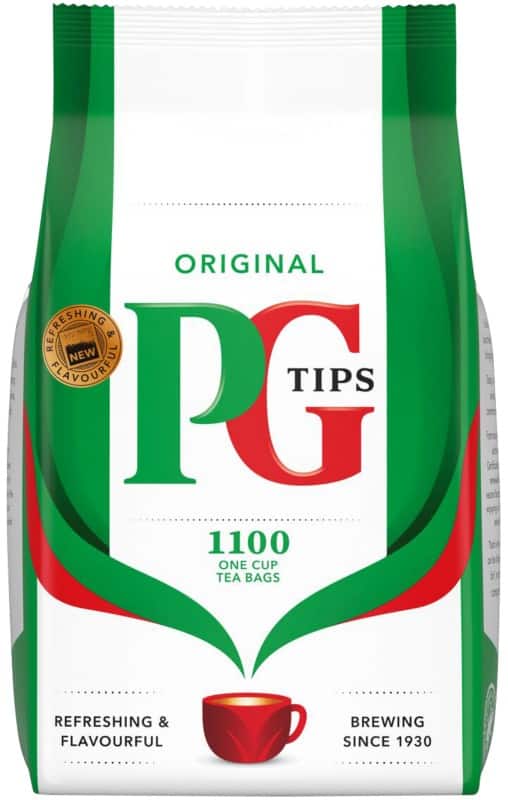 PG tips One Cup Tea Bags Pack of 1100 of 2.2 g 