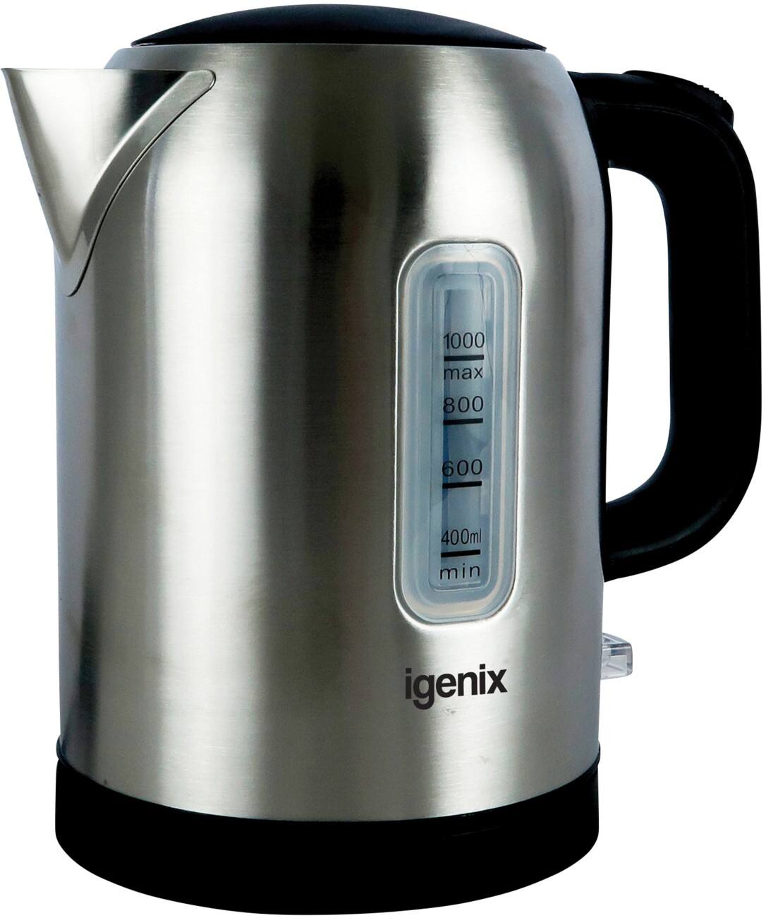 igenix Stainless Steel Jug Kettle 1 L Silver 2200 W
