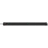 brennenstuhl Extension Lead 12 Way Black