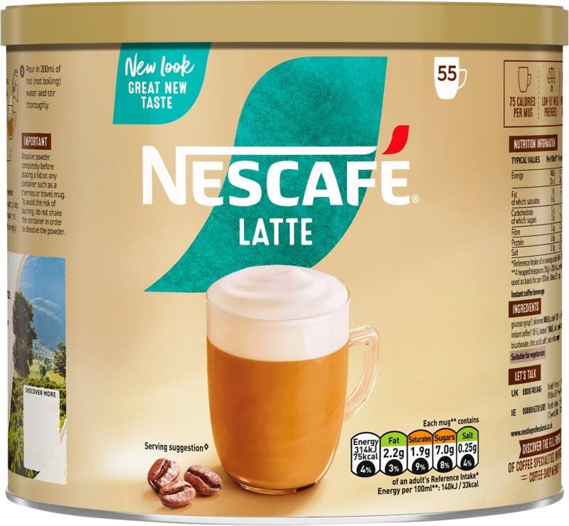 Nescafé Gold Instant Coffee Tin Latte 1 kg