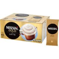 Nescafé Gold Latte Instant Coffee Sachets Pack of 40 720 g
