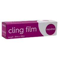 Maxima Cling Film LDPE (Low-Density Polyethylene) Transparent 300 mm x 300 m