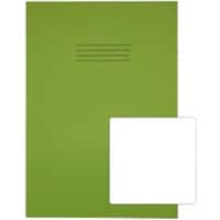 Rhino Exercise Book A4+ Stapled Manila Light Green 80 Pages Pack of 50