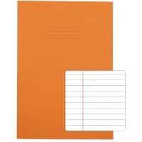 Rhino Exercise Book A4 Stapled Manila Orange 80 Pages Pack of 50