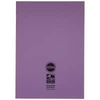 Rhino Exercise Book A4+ Stapled Manila Purple 80 Pages Pack of 50