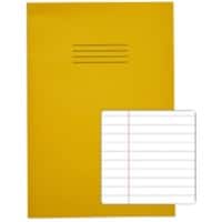 Rhino Exercise Book A4 Stapled Manila Yellow 80 Pages Pack of 50