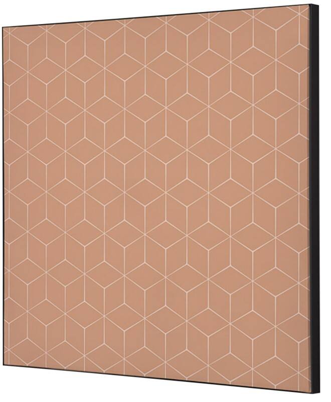 SHOWDOWN Hexagon Textile Wall Decoration Multicolour Aluminium