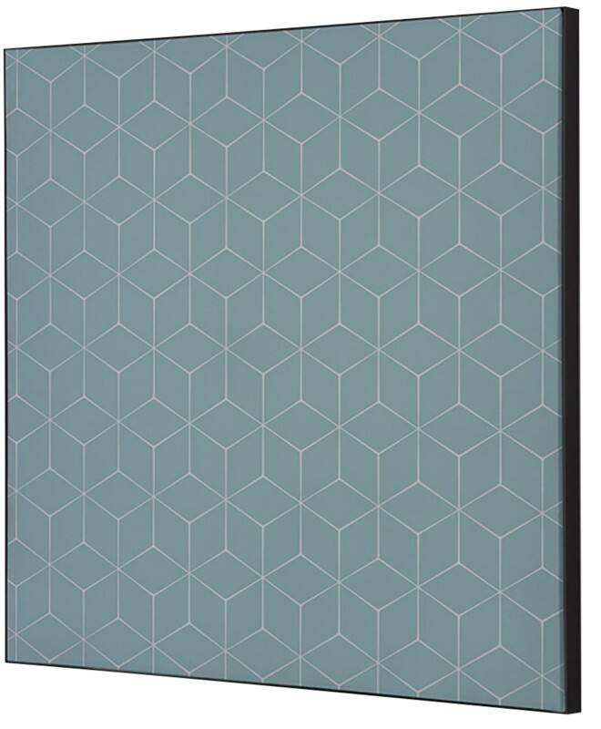 SHOWDOWN Hexagon Textile Wall Decoration Multicolour Aluminium