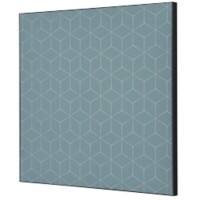 SHOWDOWN Hexagon Textile Wall Decoration Multicolour Aluminium