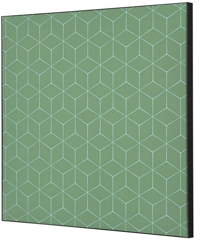 SHOWDOWN Hexagon Textile Wall Decoration Multicolour Aluminium