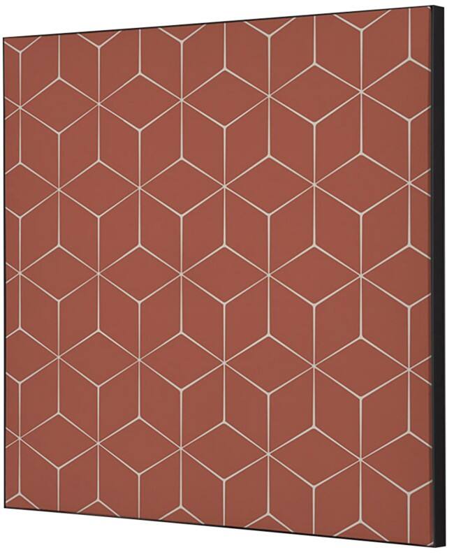 SHOWDOWN Hexagon Textile Wall Decoration Multicolour Aluminium