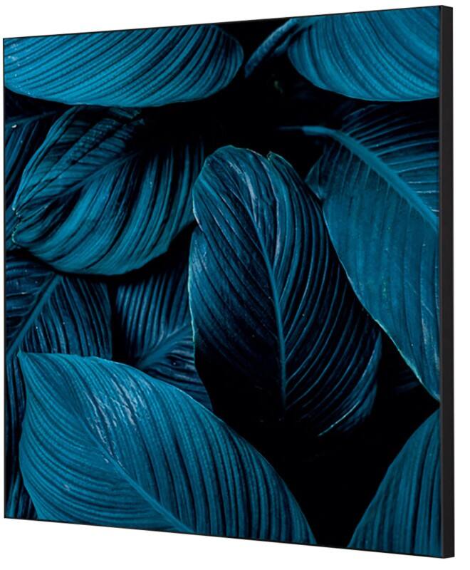 SHOWDOWN Botanical Leaves Textile Wall Decoration Multicolour Aluminium