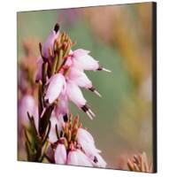SHOWDOWN Pink Flower Textile Wall Decoration Multicolour Aluminium