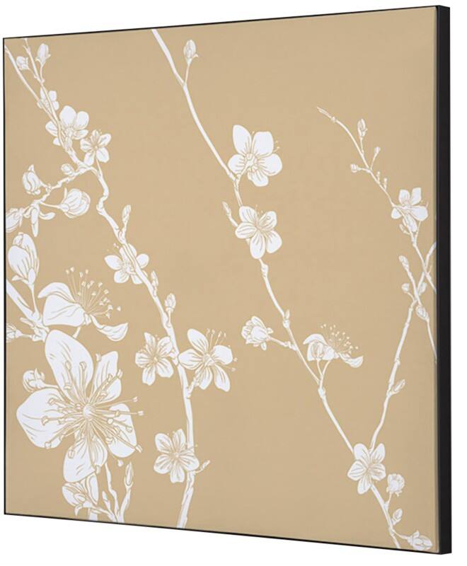 SHOWDOWN Japanese Blossom Textile Wall Decoration Multicolour Aluminium