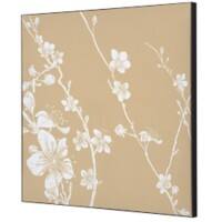 SHOWDOWN Japanese Blossom Textile Wall Decoration Multicolour Aluminium