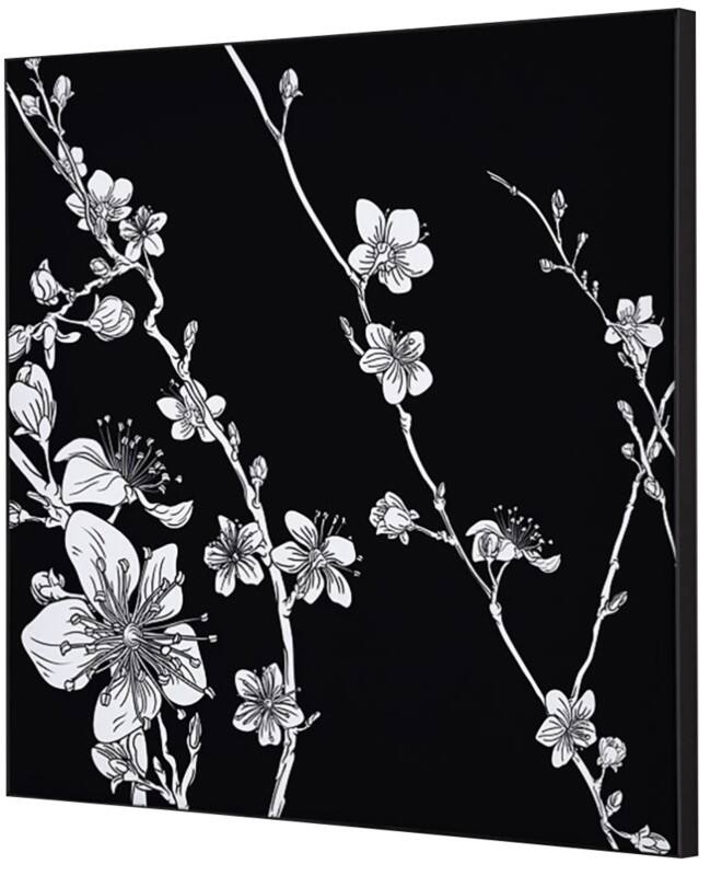 SHOWDOWN Japanese Blossom Textile Wall Decoration Multicolour Aluminium