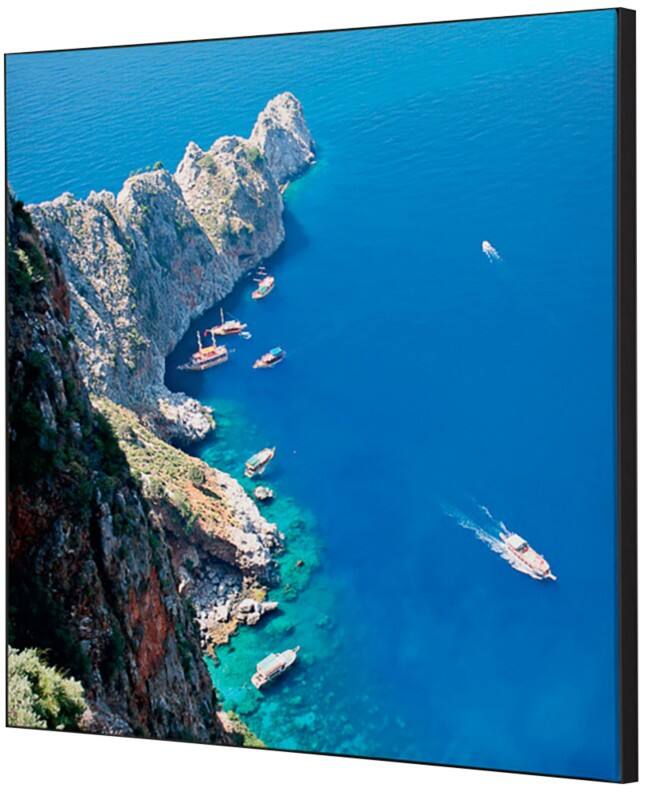 SHOWDOWN Sea Rocks Textile Wall Decoration Multicolour Aluminium