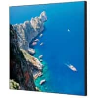 SHOWDOWN Sea Rocks Textile Wall Decoration Multicolour Aluminium