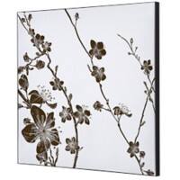 SHOWDOWN Japanese Blossom Textile Wall Decoration Multicolour Aluminium