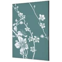 SHOWDOWN Japanese Blossom Textile Wall Decoration Multicolour Aluminium