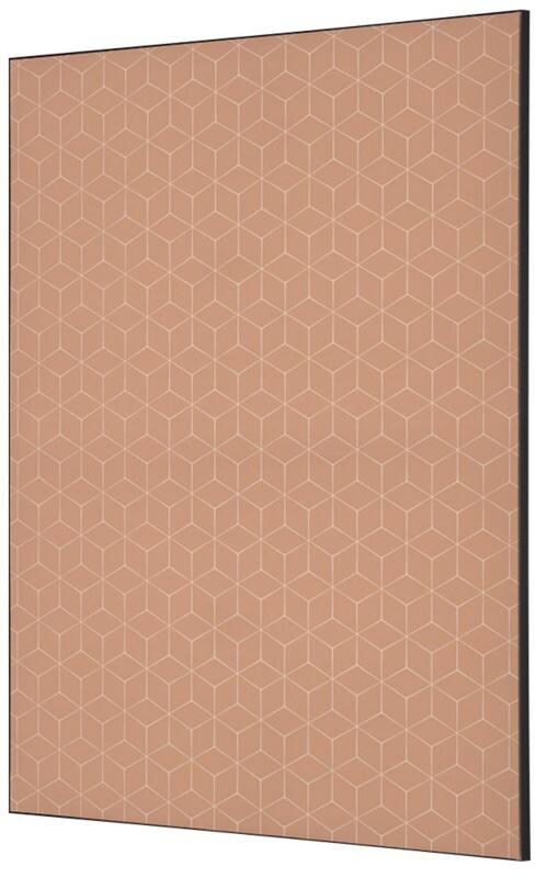 SHOWDOWN Hexagon Textile Wall Decoration Multicolour Aluminium