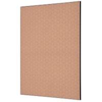SHOWDOWN Hexagon Textile Wall Decoration Multicolour Aluminium