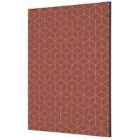 SHOWDOWN Hexagon Textile Wall Decoration Multicolour Aluminium