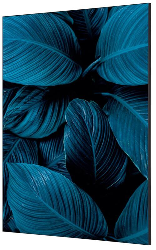 SHOWDOWN Botanical Leaves Textile Wall Decoration Multicolour Aluminium