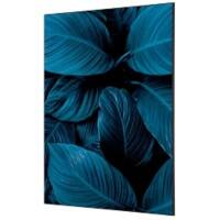 SHOWDOWN Botanical Leaves Textile Wall Decoration Multicolour Aluminium