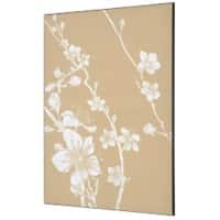 SHOWDOWN Japanese Blossom Textile Wall Decoration Multicolour Aluminium