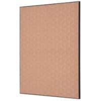 SHOWDOWN Hexagon Textile Wall Decoration Multicolour Aluminium