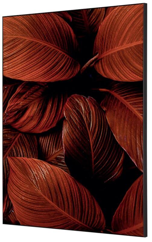 SHOWDOWN Botanical Leaves Textile Wall Decoration Multicolour Aluminium