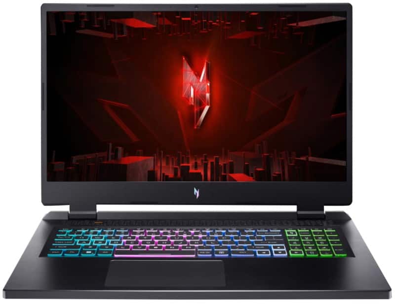 Acer Nitro AN17-51 Laptop 43.9 cm (17.3") 13th Gen i7-13700H 16 GB NVIDIA GeForce RTX 4060 Windows 11 Home