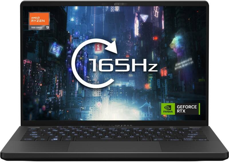ASUS ROG GA402XZ-N2002W Laptop 35.6 cm (14") 7940HS 4 GHz 32 GB NVIDIA GeForce RTX 4080 Windows 11 Home