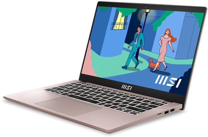 MSI Modern C12M-640UK Laptop 35.6 cm (14") 11th Gen i5-1155G7 8 GB Intel Iris Xe Graphics No